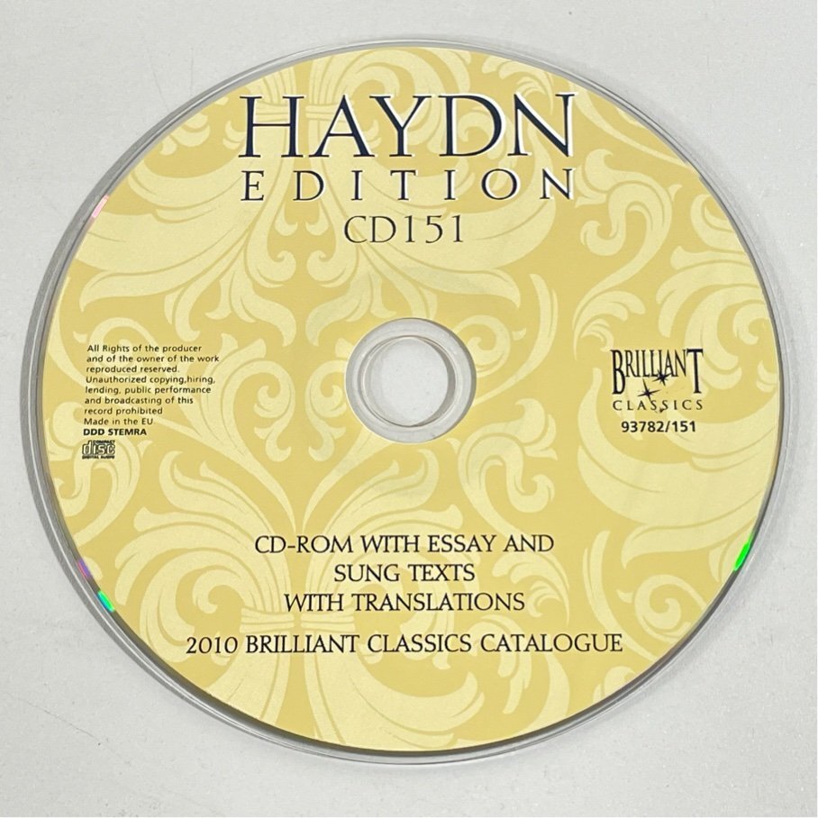 ☆ Haydn Edition ハイドン・エディション BOX 150CD+CD-ROMの画像10