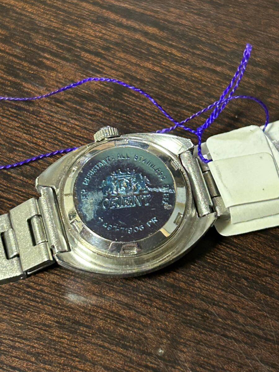 ⑩ Orient Mini matic self-winding watch wristwatch dead stock 