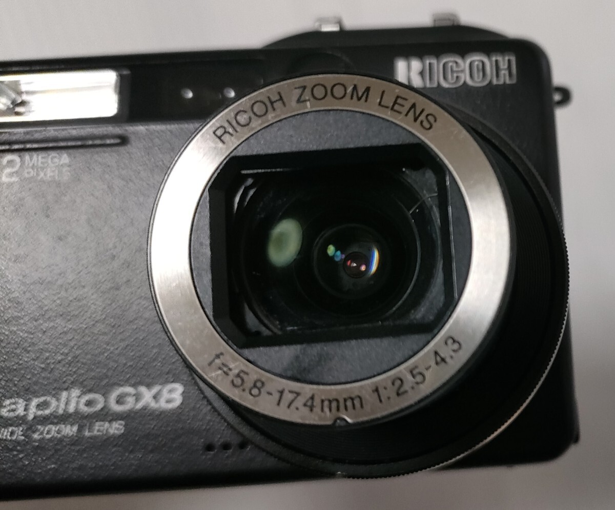 RICOH リコー コンパクトデジタルカメラ Caplio GX8 ブラック_画像2