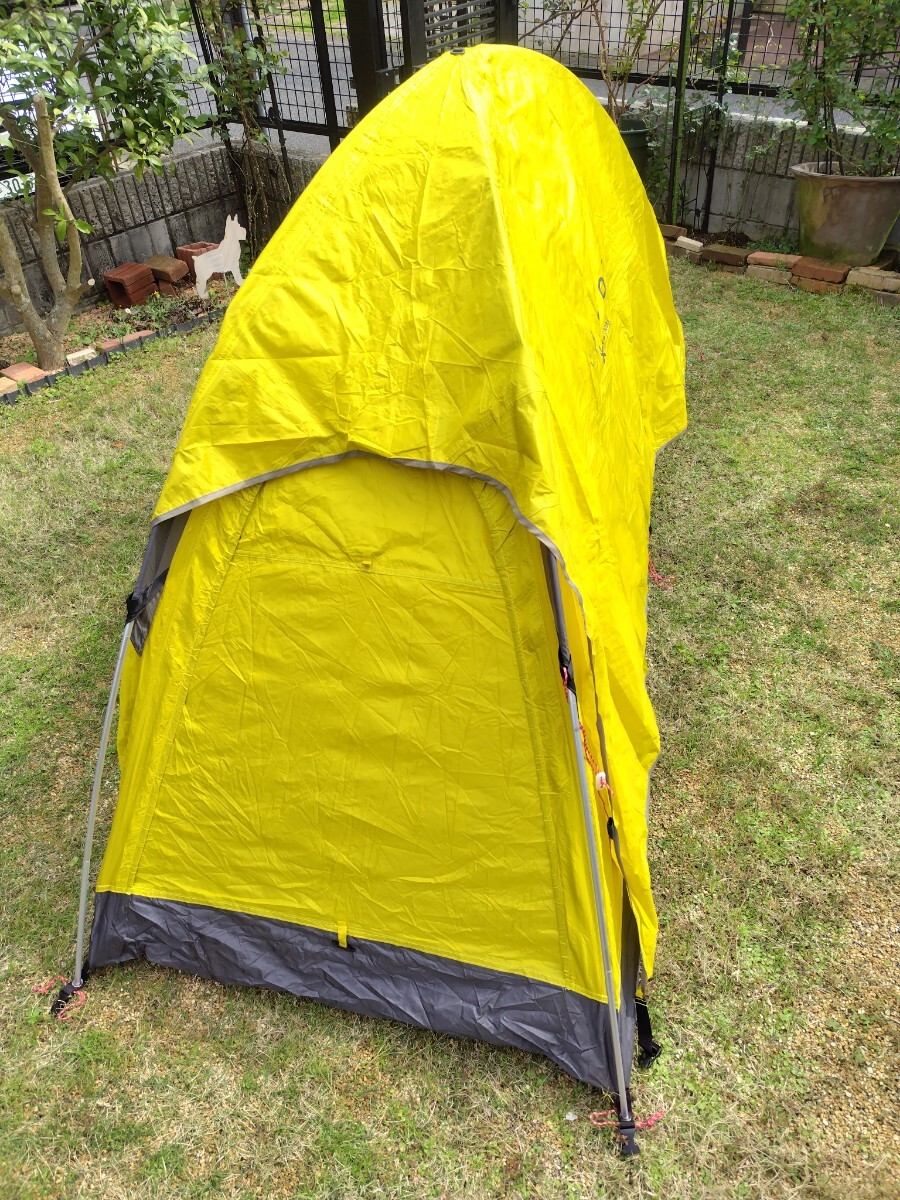 スノ−ピ−ク LAGO1 テント キャンプ ツ−リング アウトドア シングル グランドシート付きの画像2
