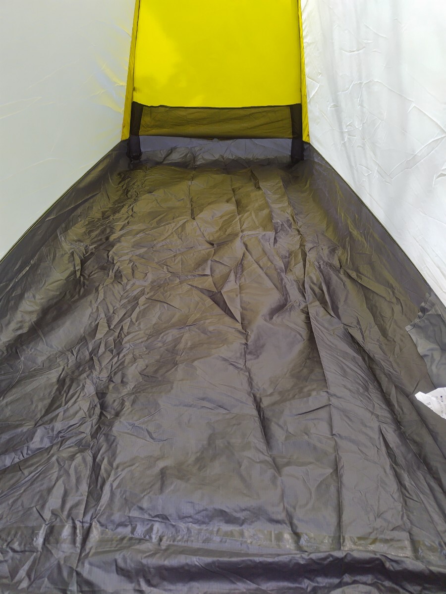 スノ−ピ−ク LAGO1 テント キャンプ ツ−リング アウトドア シングル グランドシート付きの画像7
