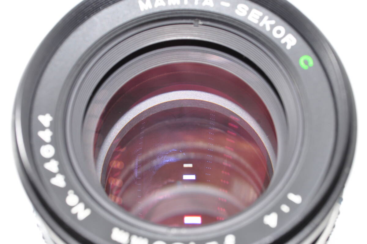 【極上美品】MAMIYA マミヤ SEKOR C 150mm 1:4 645マウント 中判フィルムカメラ用 単焦点レンズ #R071_画像9