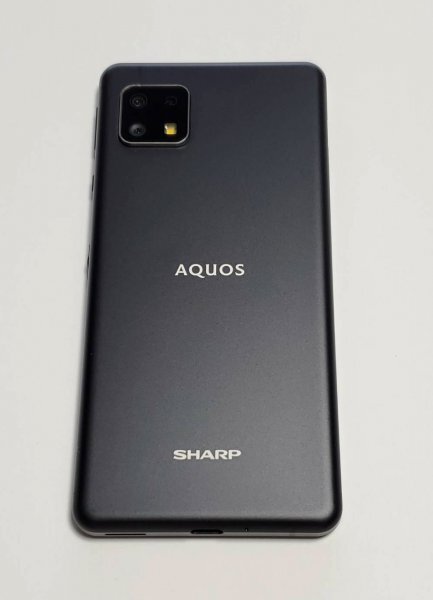デュアルSIM eSIM対応 楽天モバイル AQUOS sense4 lite SH-RM15 白ロム シャープ アクオスセンス4 ライト ブラック 4G Android 12の画像2