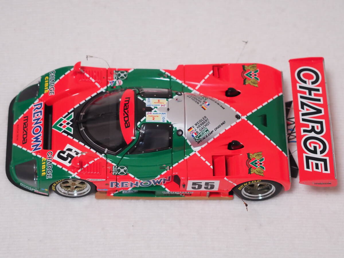 オートアート マツダ 787B AUTOart MAZDA LeMans Winner 1991 1/18 美品の画像3