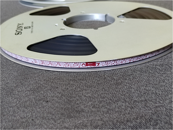 SONY R-11A 10号メタルリール オープンリール 2本セット 1本テープ付 1円スタートの画像4