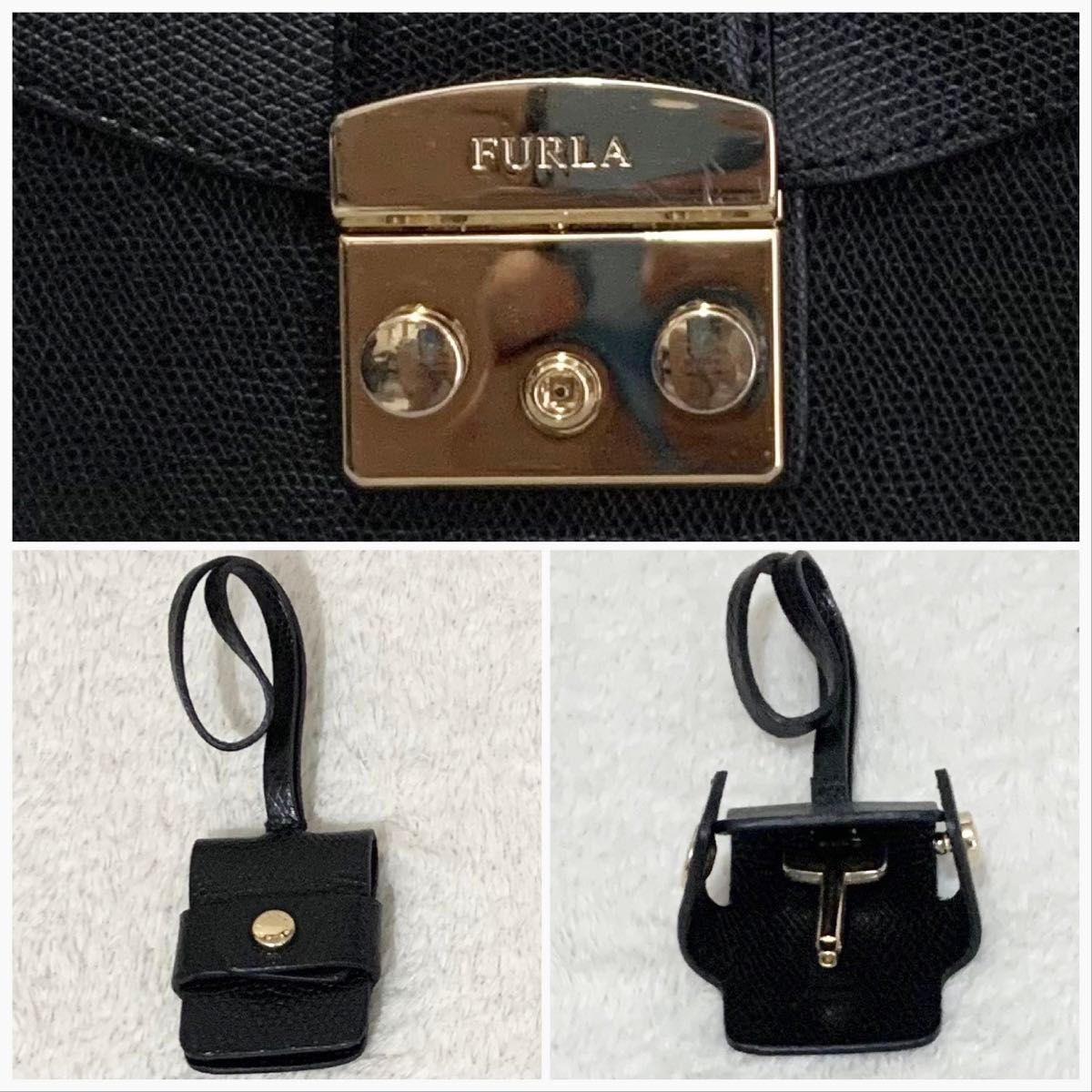 美品】 FURLA フルラ メトロポリス ミニショルダーバッグ 美品】 FURLA フルラ メトロポリス ミニショルダーバッグ