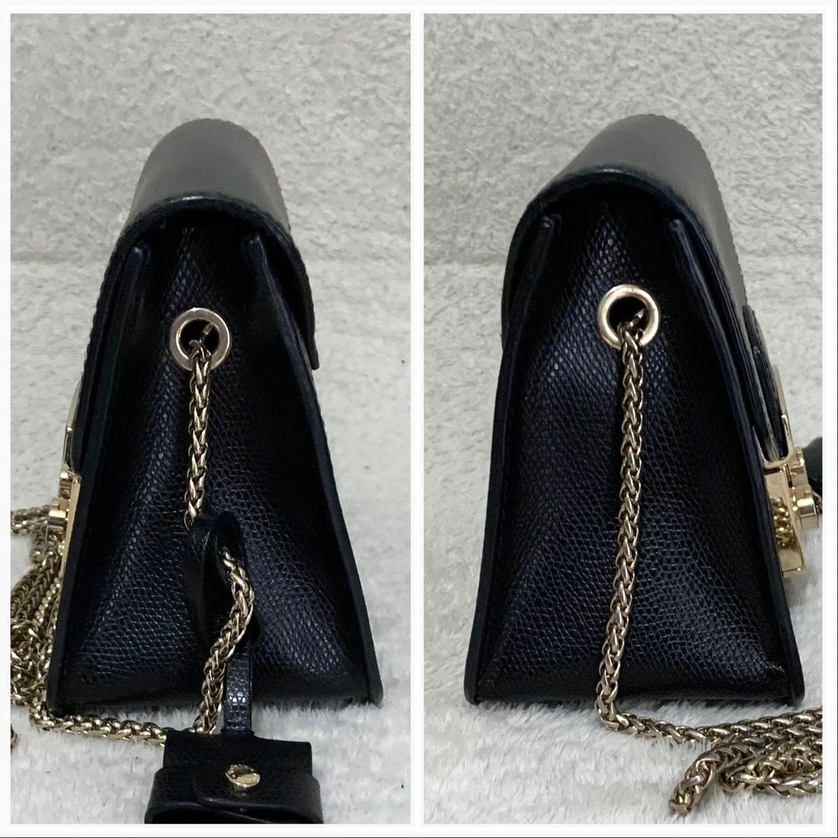 美品】 FURLA フルラ メトロポリス ミニショルダーバッグ 美品】 FURLA フルラ メトロポリス ミニショルダーバッグ