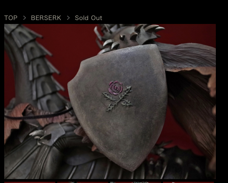 ベルセルク ART OF WAR 髑髏の騎士 2014年Ver クリスタルレッドアイ仕様の画像5