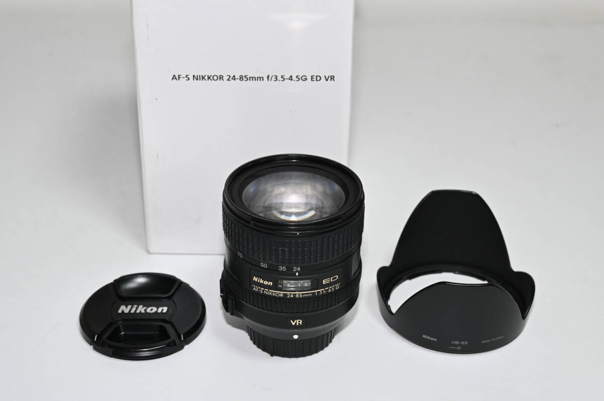 ■良品 ニコン AF-S NIKKOR 24-85mm f3.5-4.5 G ED  VR フルサイズ ニコンＦマウントの画像1