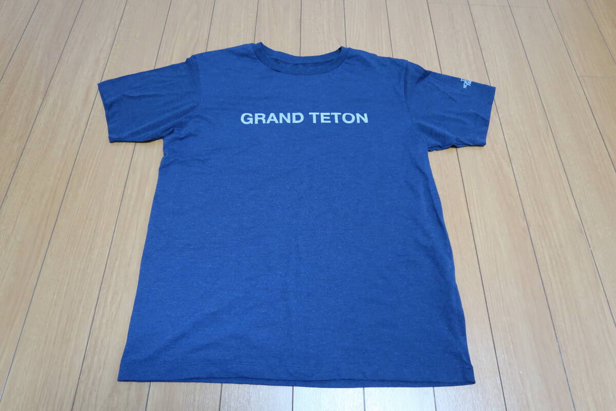 ☆★THE NORTH FACE ノースフェイス S/S RDT MELANGE TEE Tシャツ GRAND TETON メンズ Lサイズ中古品 送料無料★☆の画像1