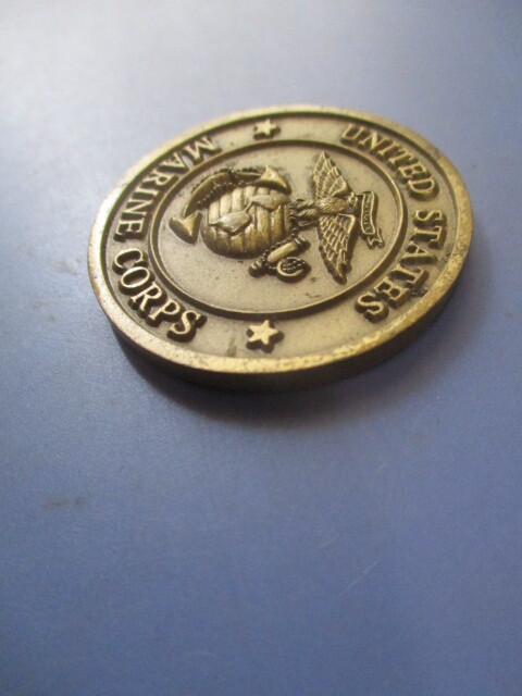 #3272 チャレンジコイン 2枚 USMC＆EAGLE DONOR(イーグルドナー CFC)の画像3
