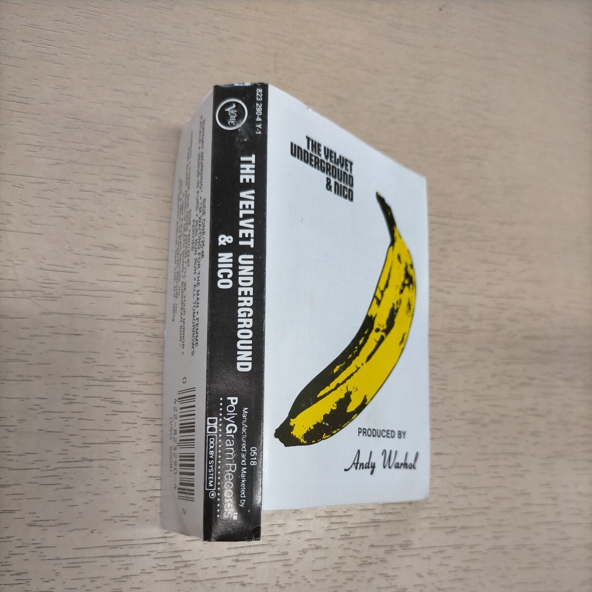 The Velvet Underground & Nico カセット◎中古/再生未確認/ノークレームで/現状渡し/ケース ジャケスレ少傷み/状態は写真にての画像7