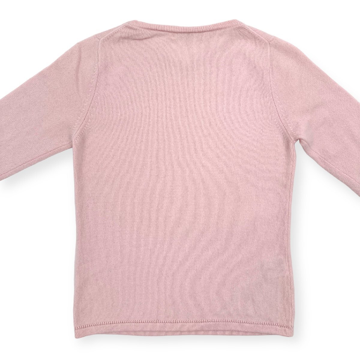 カシミヤ100％◆RAMUZ ラミューズ 七分袖 ニットセーター サイズ 3 / うすピンク カシミア 大丸の画像7