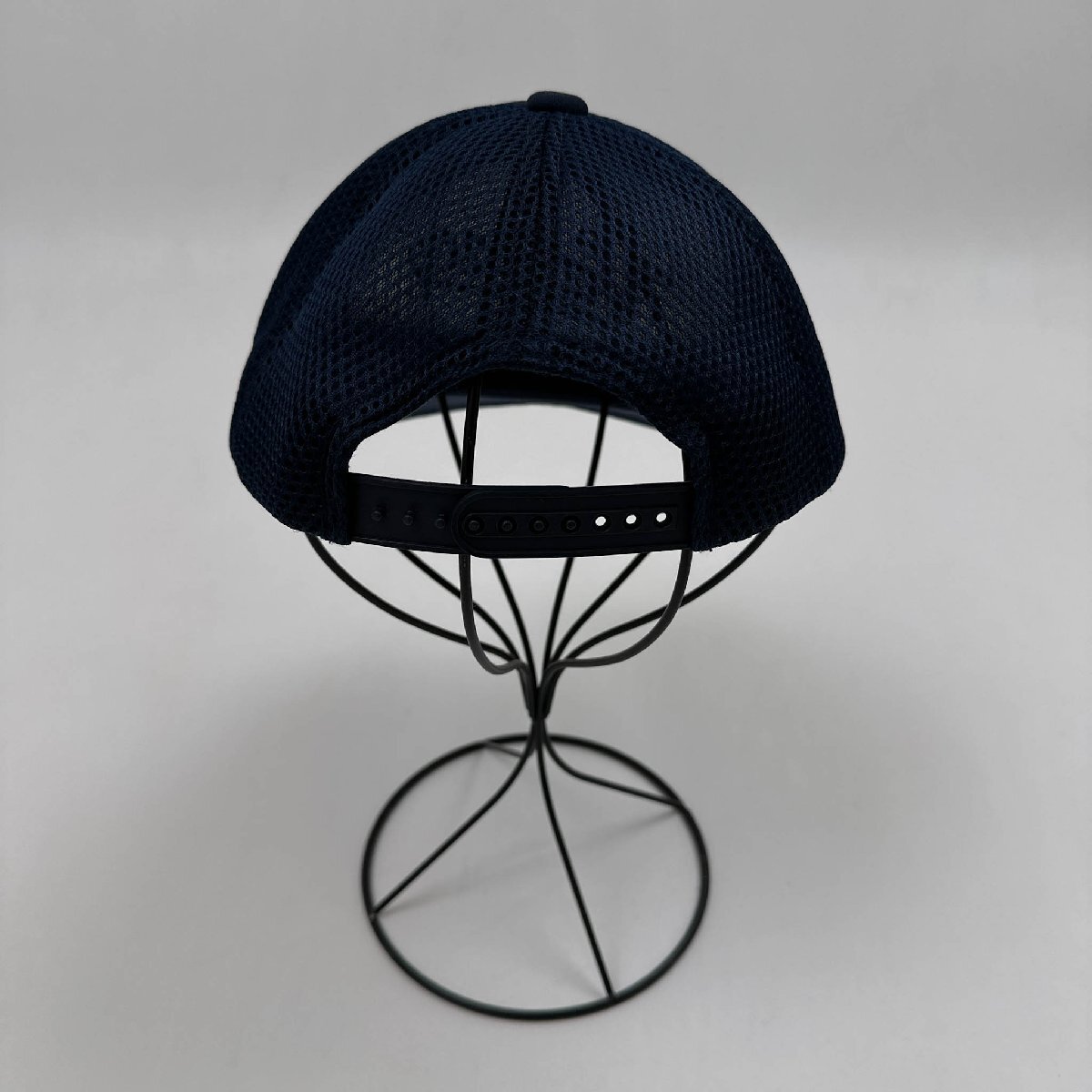 VAN JAC ロゴデザイン ベースボール メッシュ キャップ 帽子 フリーサイズ Fサイズ/ネイビー 紺系/アイビー トラッドの画像3