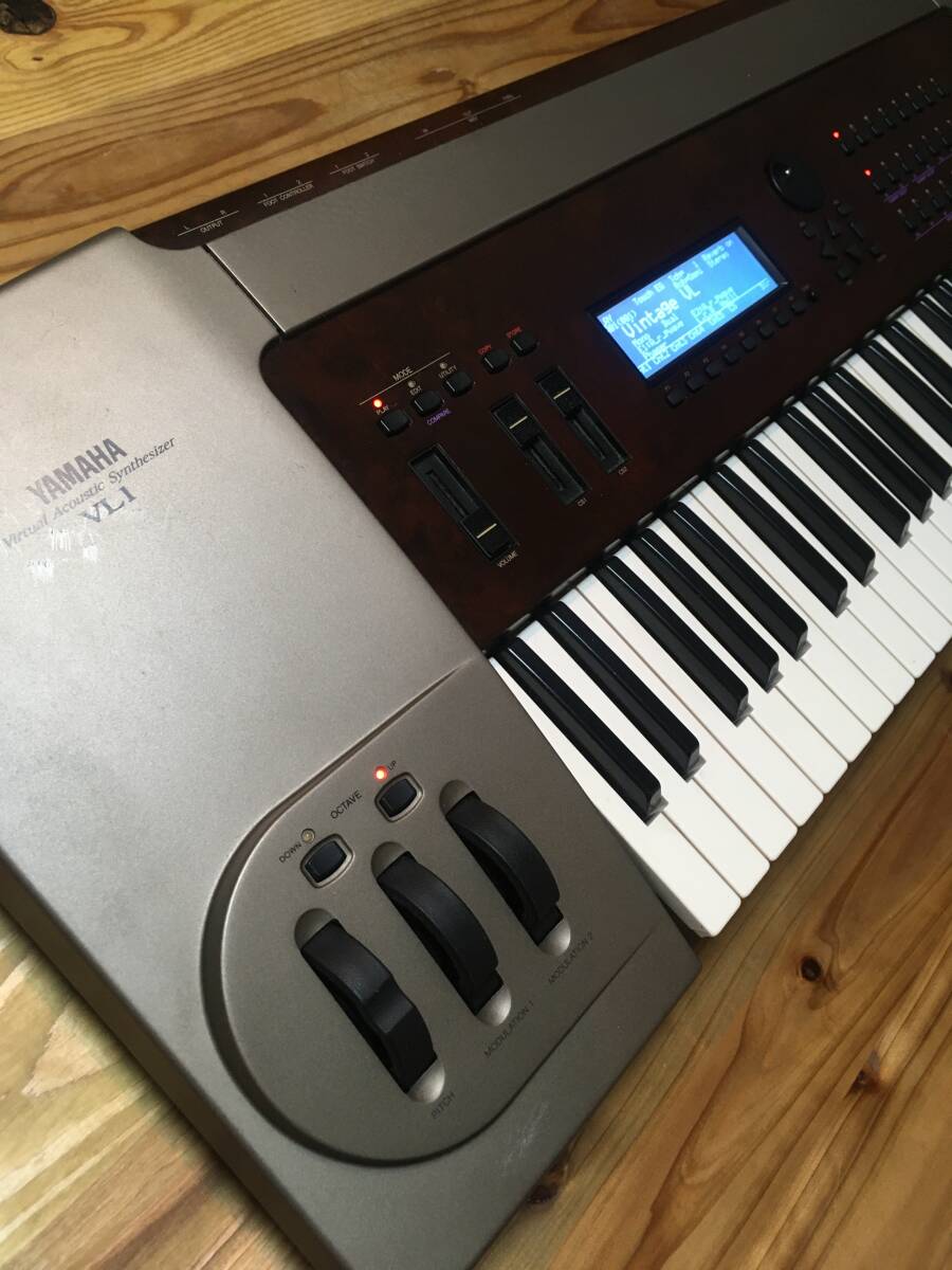 Yamaha VL1 Virtual Acoustic Synthesizer 完動品 2024年液晶 パーツ交換済み_画像1