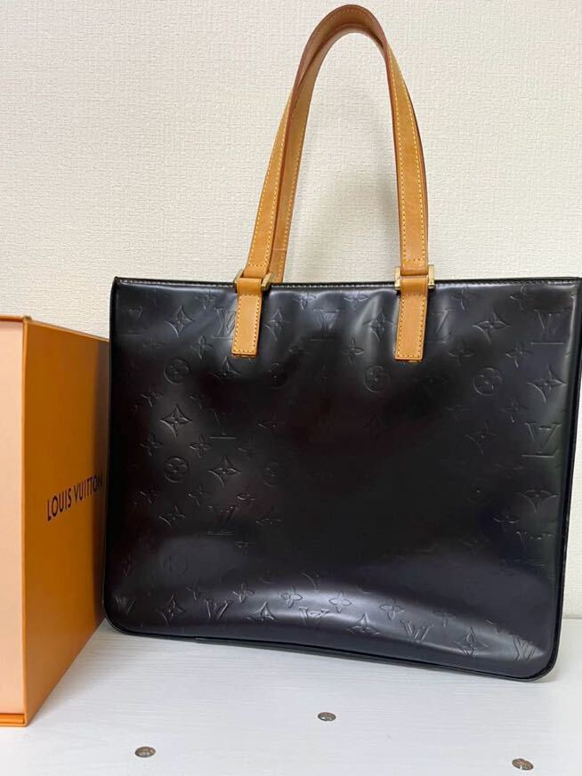 【1円〜】LOUIS VUITTON ルイヴィトン ハンドバッグ トートバッグ コロンバス　モノグラム ヴェルニ バッグ シリアルナンバーCA0939