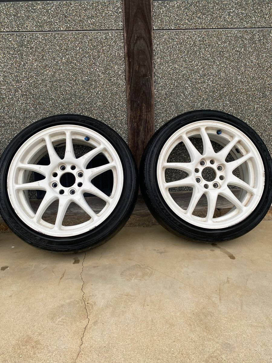 WORK EMOTION ワーク エモーション 15インチ 5.5j＋40 pcd100 4h 4本 ssr rays bbs watanabe の画像3