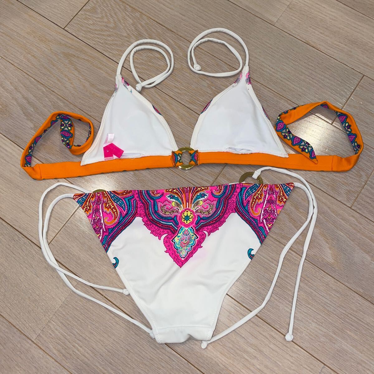 [ free shipping ] board .. beautiful have on model cord bread (Victoria*s Secret) creel Tria Secret bikini swimsuit size M corresponding 