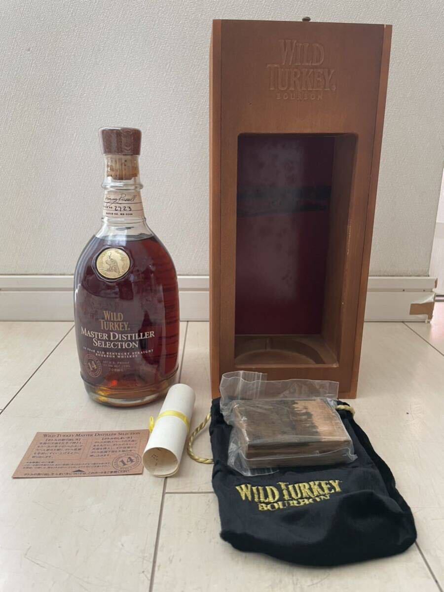 ワイルドターキー マスター ディスティラー セレクション 14年 WILD TURKEY MASTER DISTILLER SELECTION_画像1