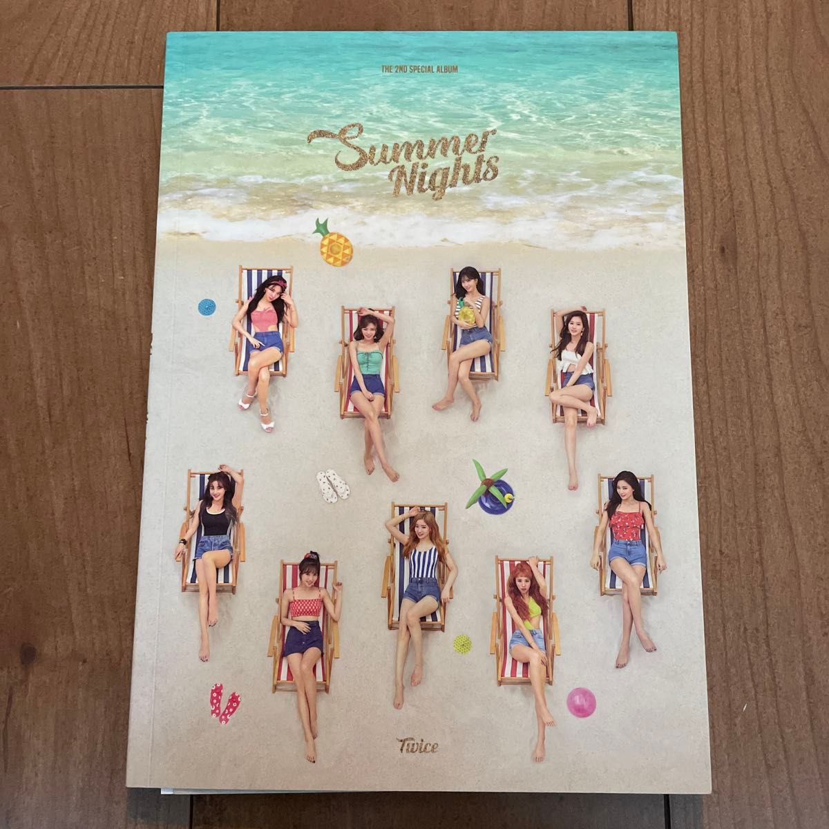 TWICE 2ndサマースペシャルアルバム - Summer Nights (ランダムバージョン)