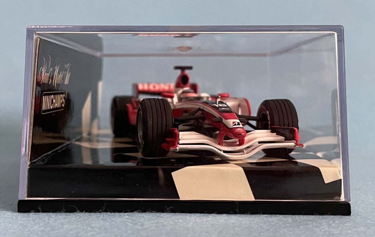 ミニチャンプス 1/43 SUPER AGURI HONDA SA08 T.SATO 2008_画像4