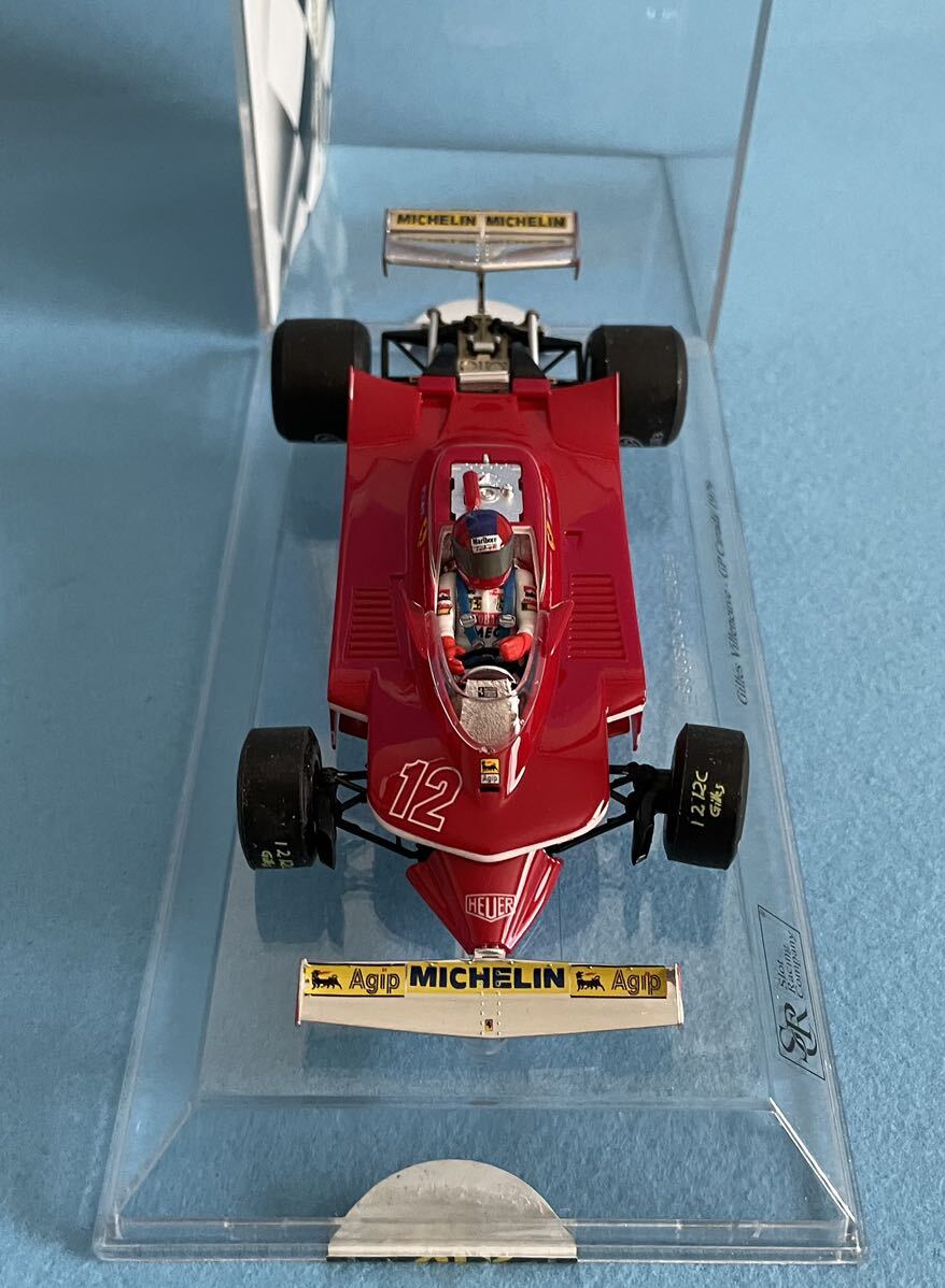 スロットカー 1/32 SRC Ferrari 312T4 #12 Gilles Villeneuve-GP Canada 1979 (限定モデル)_画像3