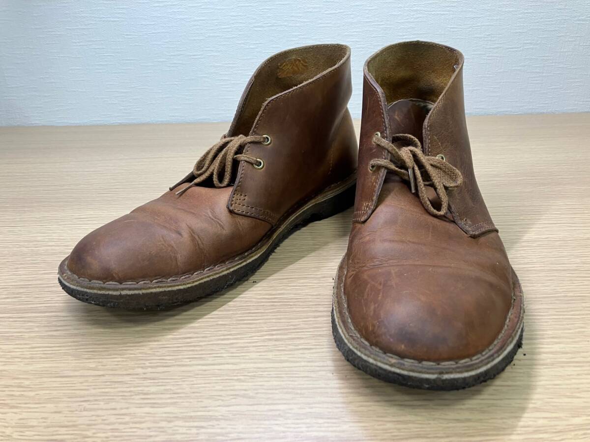 14812 Clarks クラークス ORIGINALS オイルド レザー デザートブーツ 茶系 78258 9.5 M 27.5cm ※説明と画像をご確認下さい！の画像2