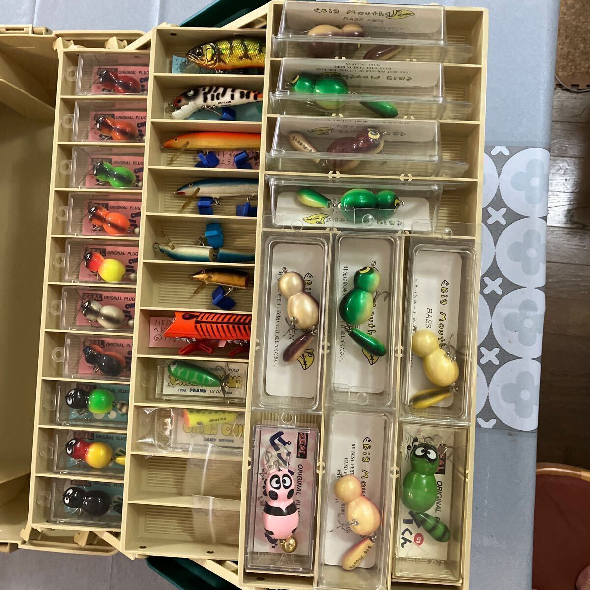 PLANO 美品タックルボックス & ZEAL (アライくん中心)、HEDDON PLANO 美品タックルボックス & ZEAL (アライくん中心)、HEDDON