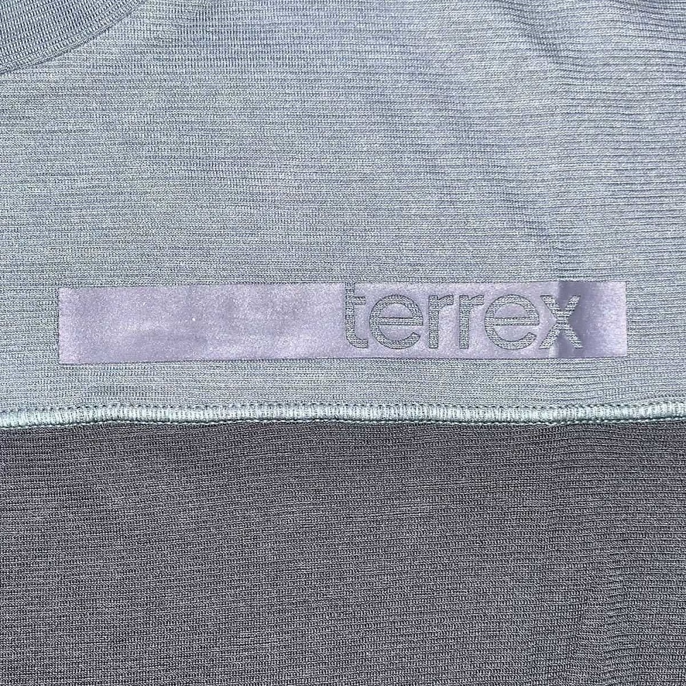 アディダス Ｍ テレックス SOLO ショートスリーブ Tシャツ 定価7689円 アウトドア TERREX 半袖 ブラック グリーンの画像3