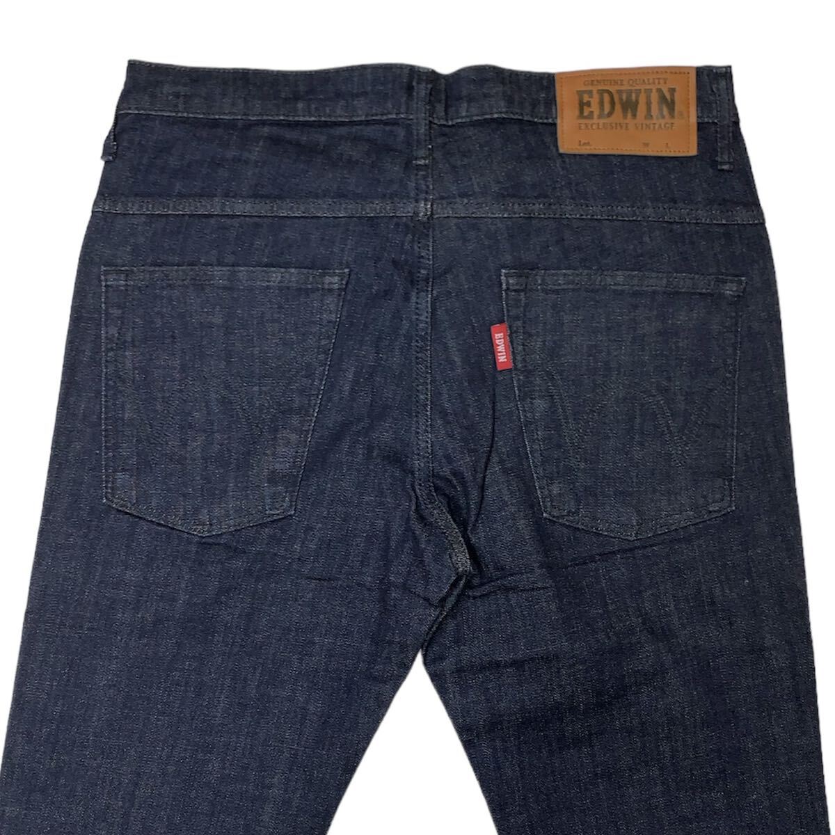  Edwin W36 402 XV tight Denim made in Japan EDWIN GENUINE QUALITY JEANS jeans Zip fly EX402-100