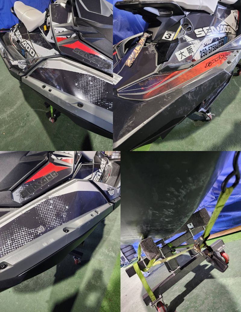 BRP スパーク 3UP SEADOO IBR ステップ アワー19h ジェットスキー 水上バイクの画像9