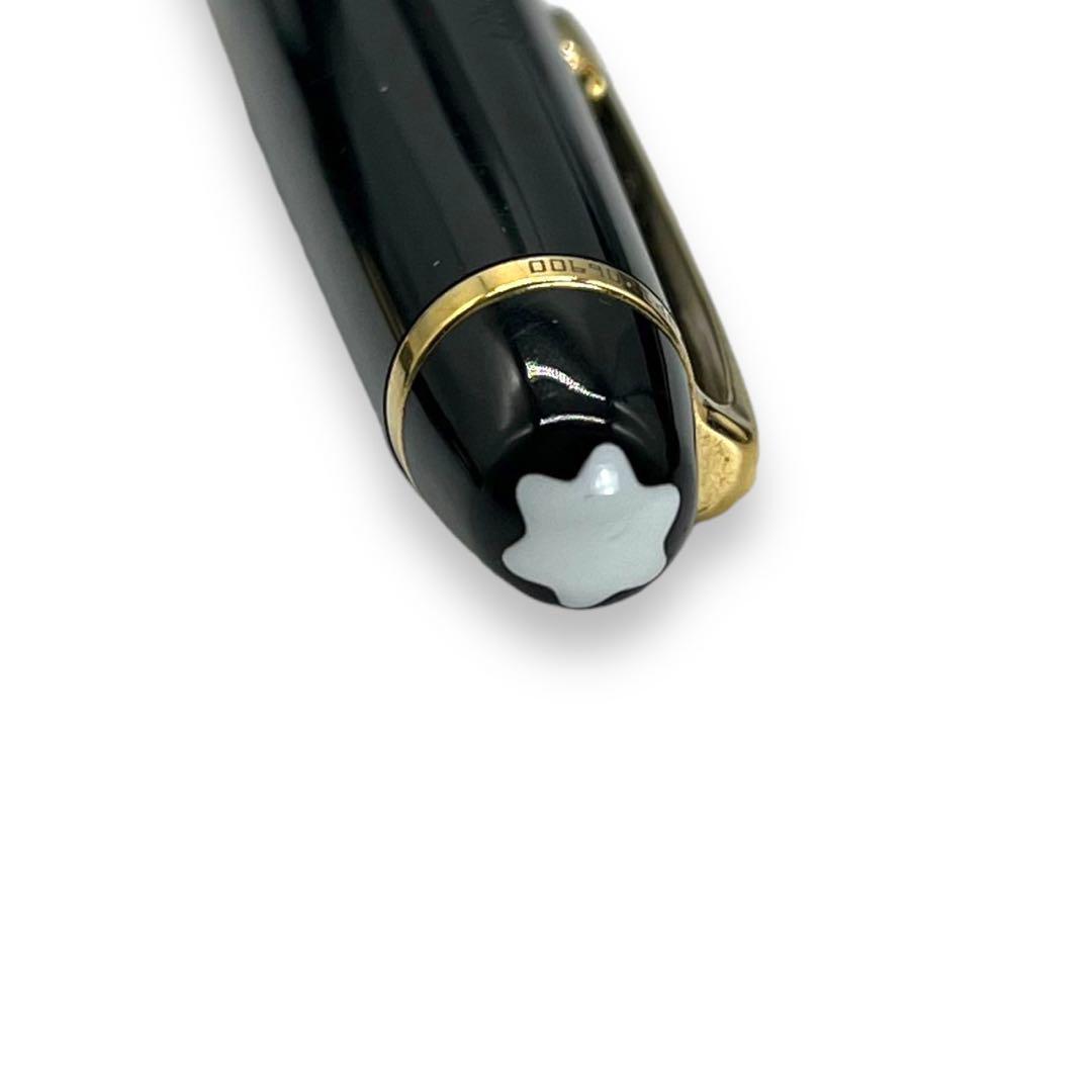 良品 MONTBLANC モンブラン マイスターシュテュック 14K カートリッジ 黒_画像4