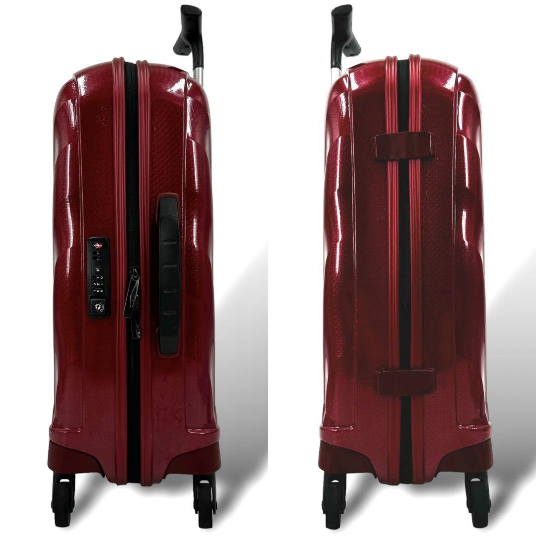  прекрасный товар Samsonite Samsonite Carry кейс чемодан Cosmo свет 2 колесо красный 