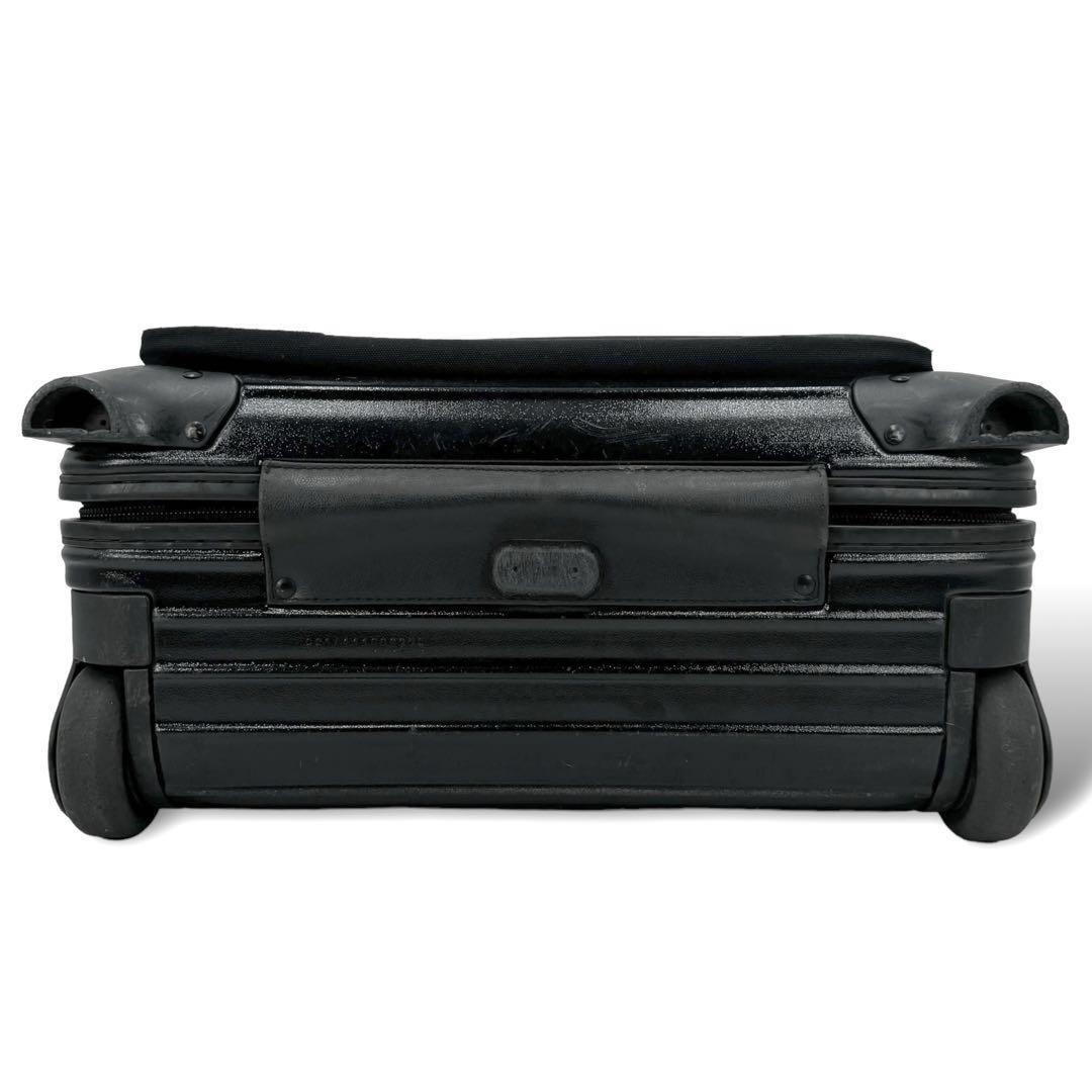  beautiful goods Rimowa RIMOWA suitcase Carry case machine inside bringing in 2 wheel Logo black 