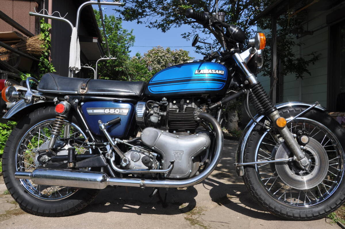 カワサキ　W３　W650RS　下見会を行います_画像2