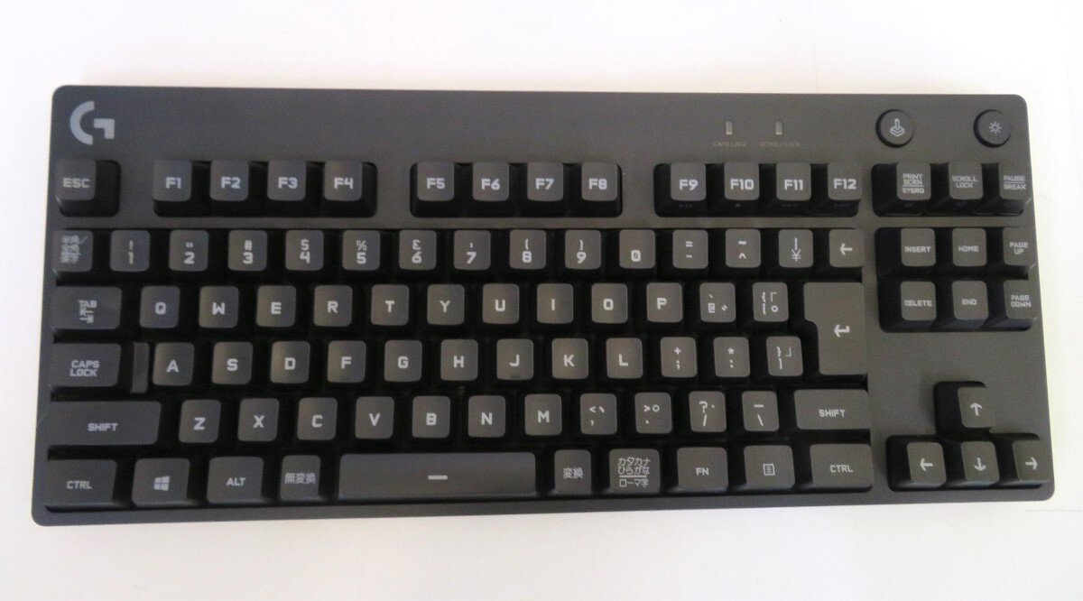 098B278★【中古/現状品】ロジクール G-PKB-001 キーボード ＆ RAZER Blackwidow Elite ゲーミングキーボード 2点セット_画像3