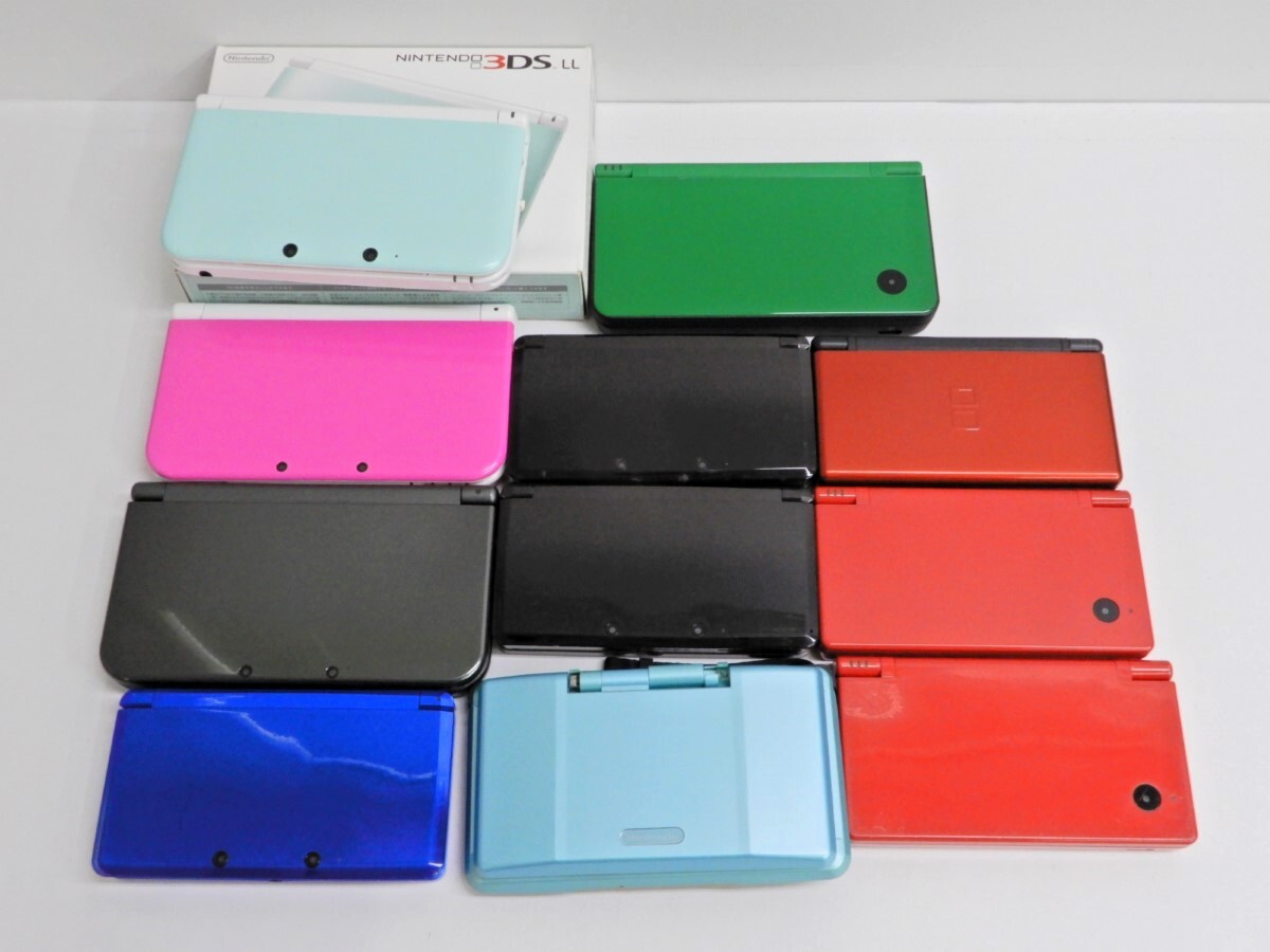 060Z284★【動作不良☆ジャンク品】ニンテンドー DS/DS Lite/DSi/DSiLL/3DS/3DSLL まとめ 大量 セット 任天堂/Nintendoの画像1