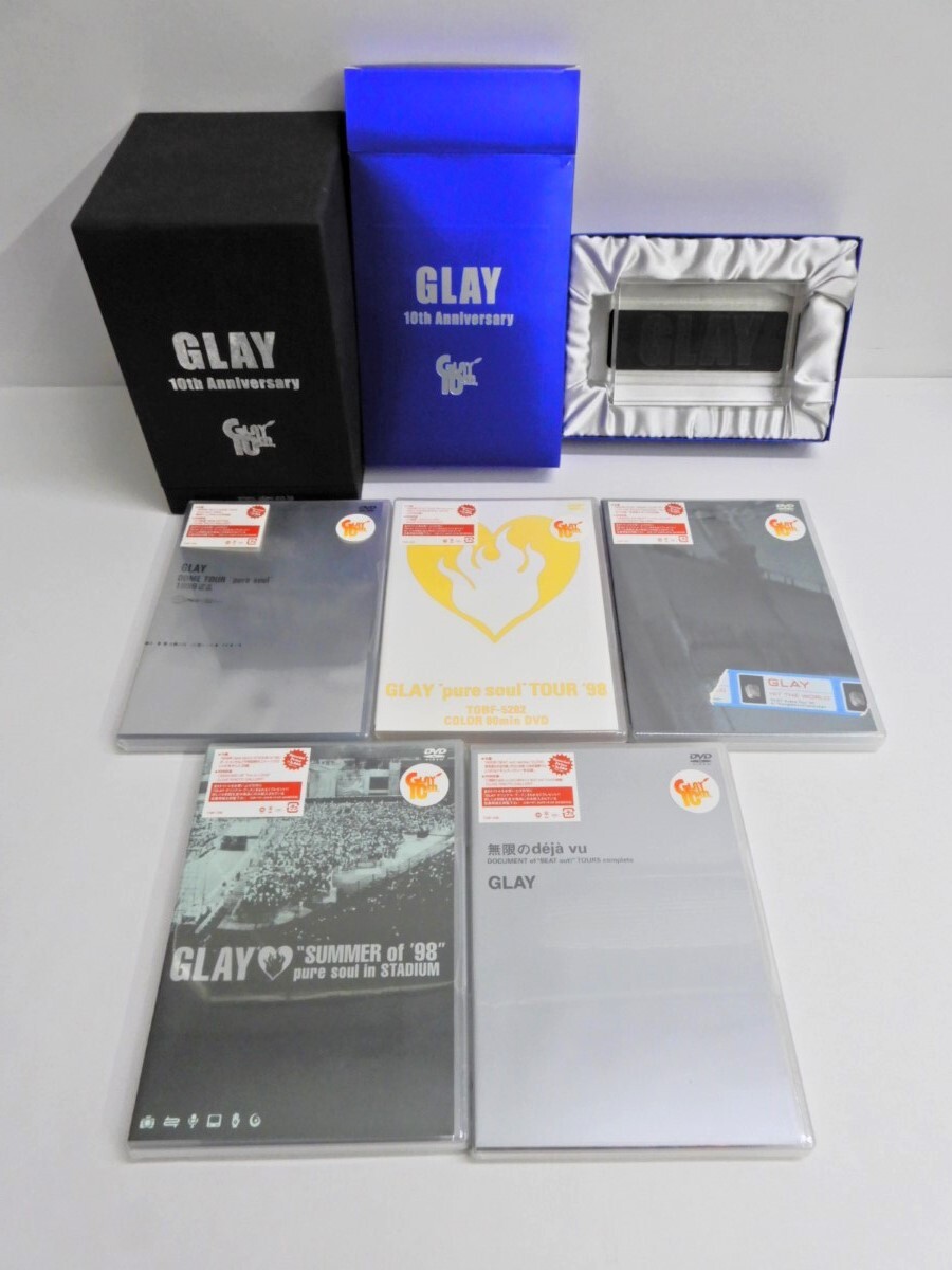067Z316*[ secondhand goods ]GLAY DVD/Blu-ray/CD summarize set [ unopened equipped ]