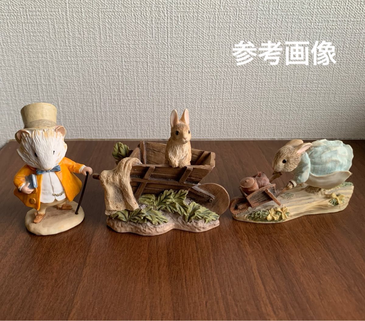 おしゃれな天竺ねずみ ギニーピッグ フィギュリン ピーター おしゃれな天竺ねずみ ギニーピッグ フィギュリン ピーター