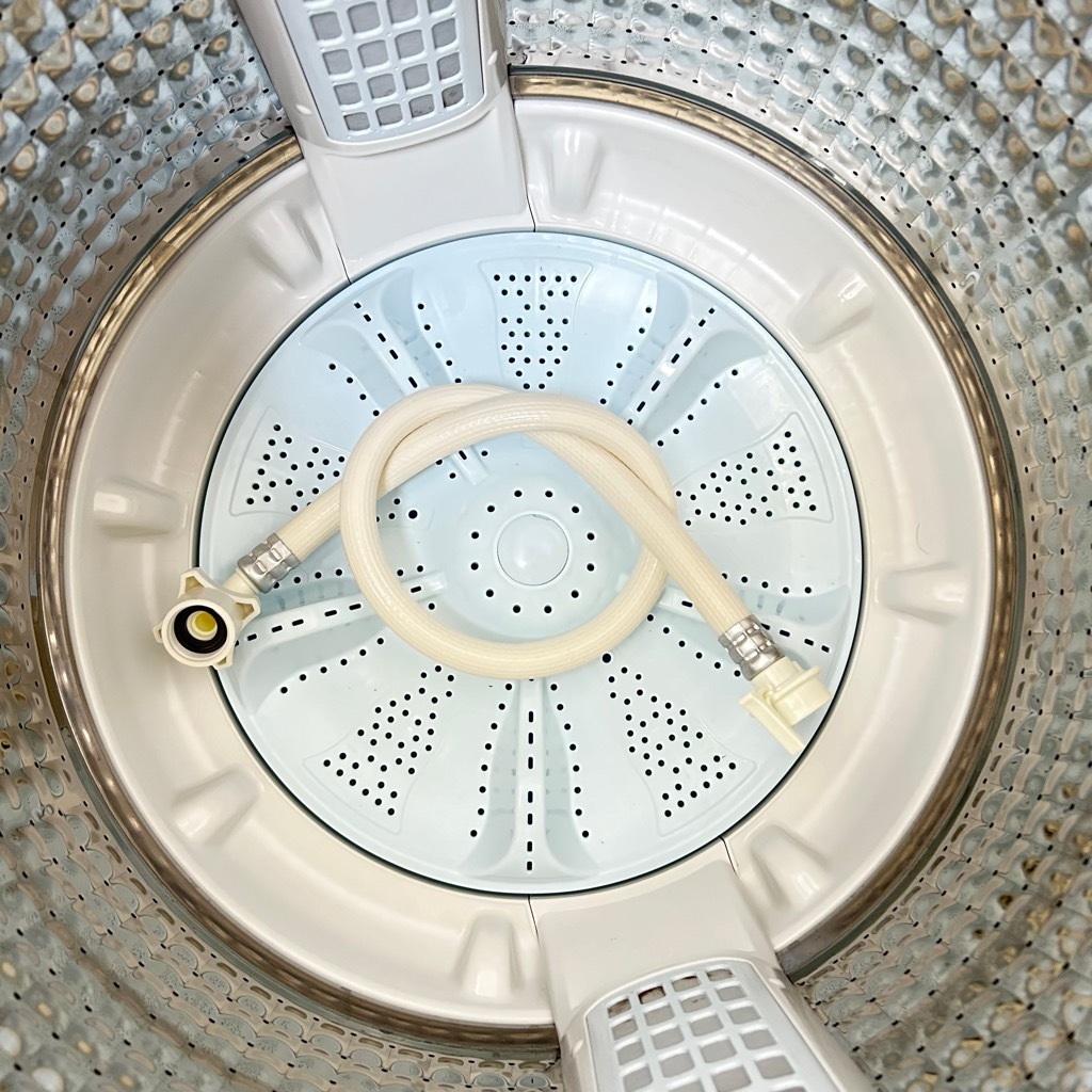 c★送料無料/短期保証付★アクア ガラストップシリーズ 7.0kg 全自動洗濯機 送風乾燥機能 AQW-GV70J 2021年製 槽洗浄 おまかせセレクト_画像6