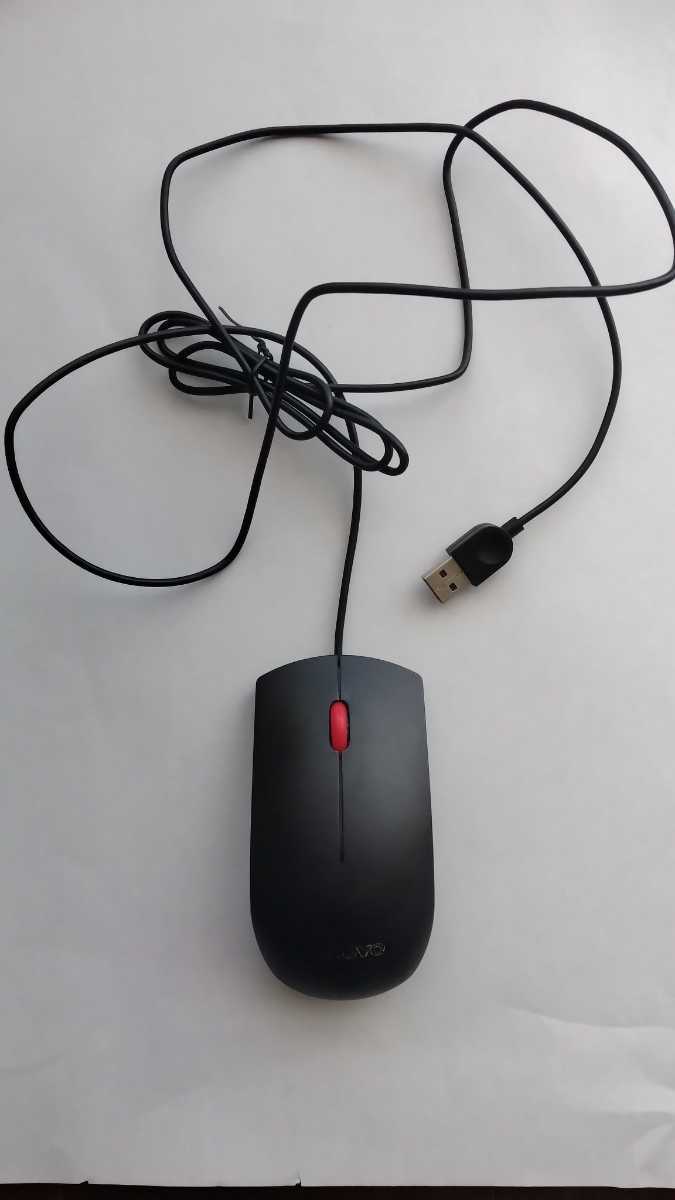 Lenovo レノボ USB 光学式 マウス 純正 00PH133 有線マウス 光学 Optical Mouse