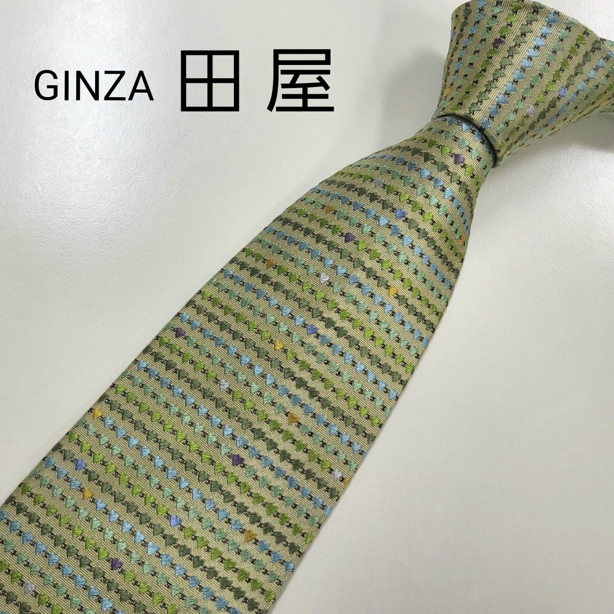 【未使用品】銀座田屋 ネクタイ ハート