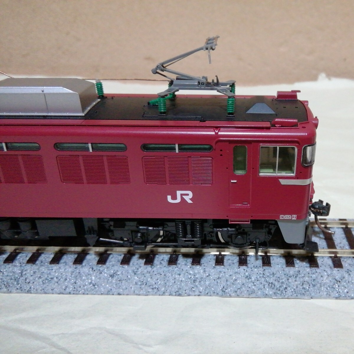 TOMIX HO-146 JR ED790形電気機関車(シングルアームパンタグラフ搭載車)の画像6