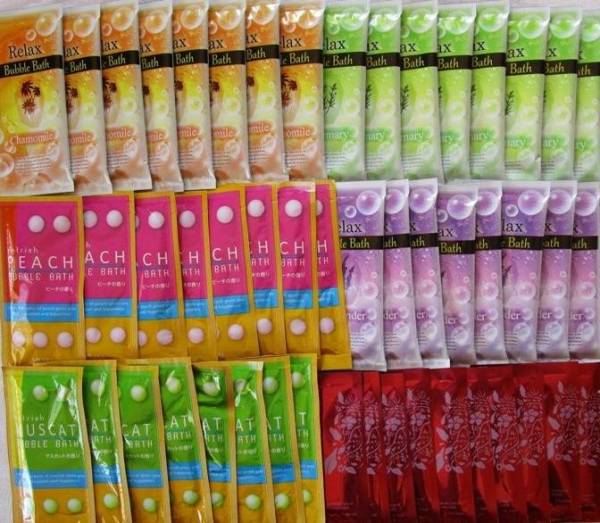  free shipping * anonymity delivery possible * bathwater additive lucky bag bubble bath large amount 50 piece set / foam bath assortment .. gift child Event present spring summer new life festival festival 