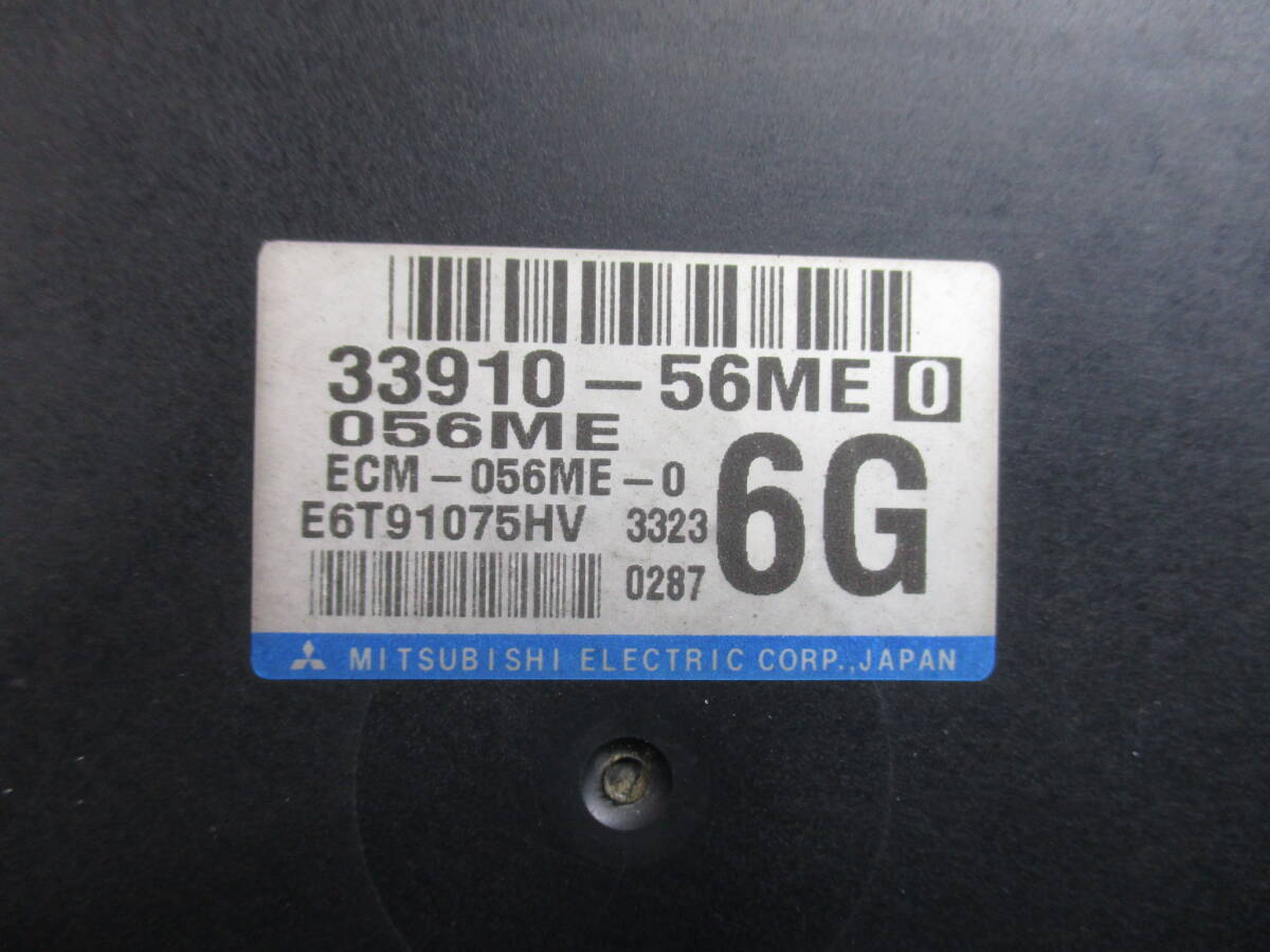 エブリィワゴン DA64W エンジンコンピューター&スロットルボディ ■後期/6型/K6A/ターボ/4AT/33910-56ME0■ 宮城（ME487）E-05な サイズ：Aの画像2