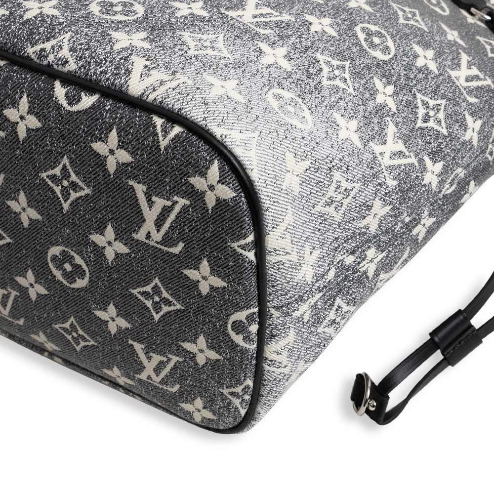 （新品・未使用品）ルイ ヴィトン LOUIS VUITTON クルーズライン ネヴァーフル MM トートバッグ モノグラムジャガード ブラック M21465_画像9