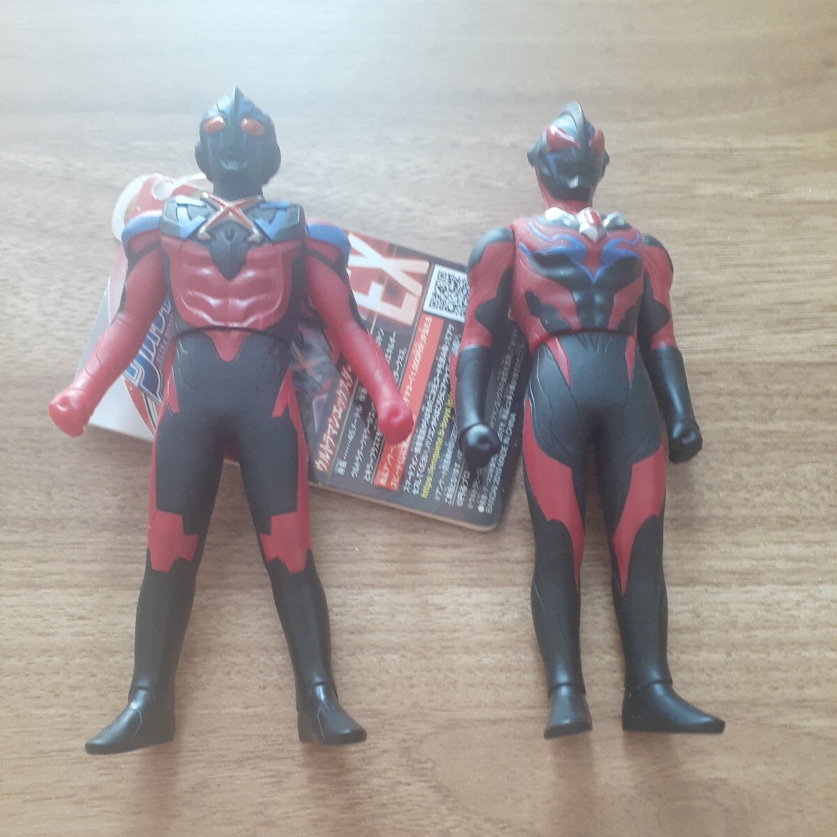 ウルトラマンエックスダークネス　ジードダークネス　ソフビ　怪獣　ウルトラ怪獣シリーズ　フィギュア バンダイ ウルトラヒーローシリーズ_画像1