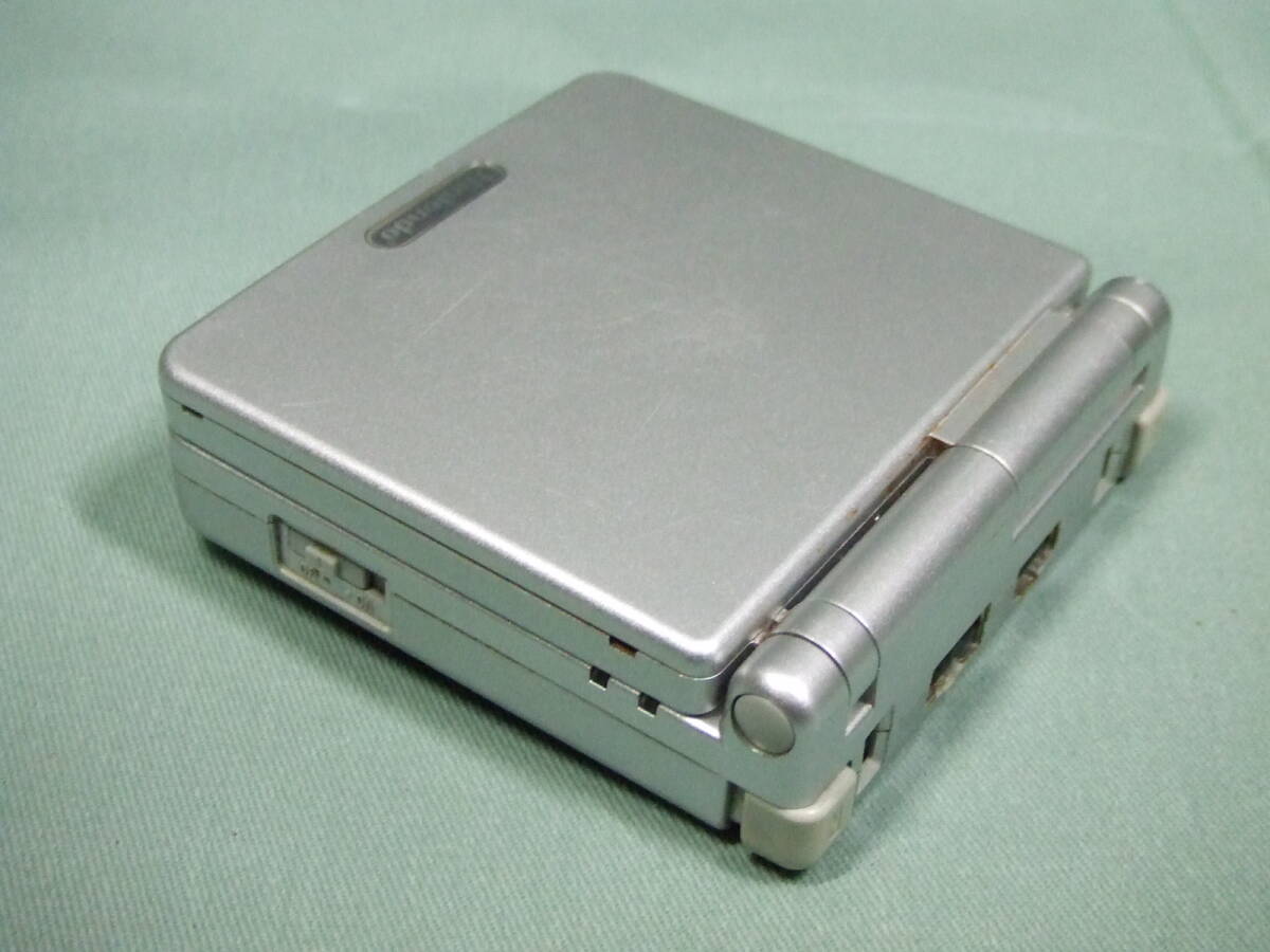  Game Boy Advance SP silver soft 1 1 pcs operation verification settled 