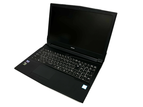 【動作保証】Mouse G-Tune ノートパソコン 15.6型 NJGNI7GTX1050 i7-8750H 8GB SSD 256GB GTX 1050 Win11 訳有 M8313531