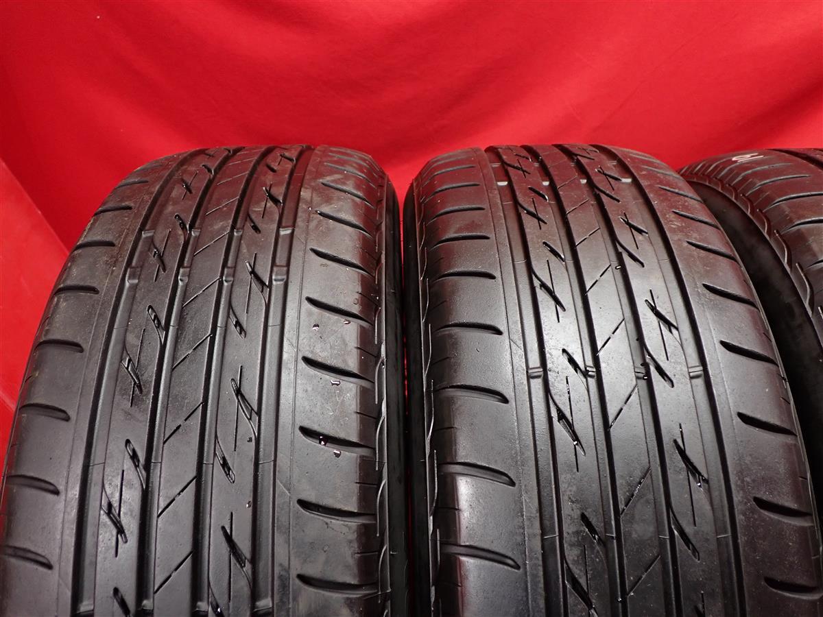 中古タイヤ 205/60R16 92H 4本セット ブリヂストン ネクストリー BRIDGESTONE NEXTRY 7分山★n16 イプサム プレマシー エクシーガ レガシィ_画像6